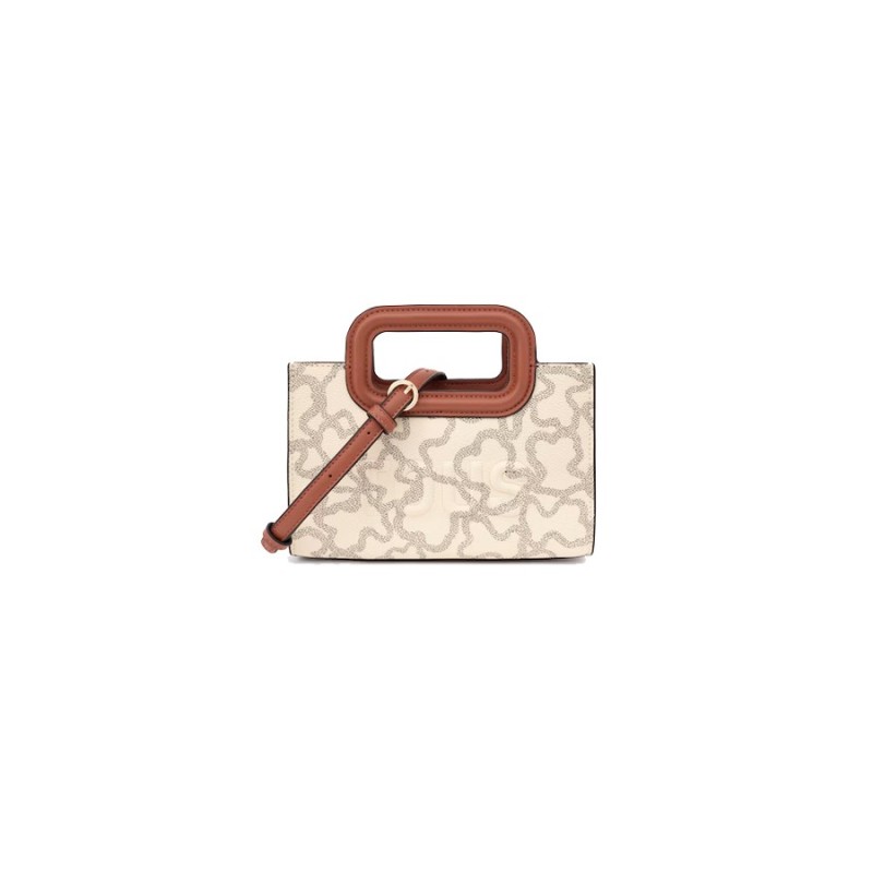 Mini Bandolera Tous Kaos Icon Beige 2001936803 | Joyería Parejo