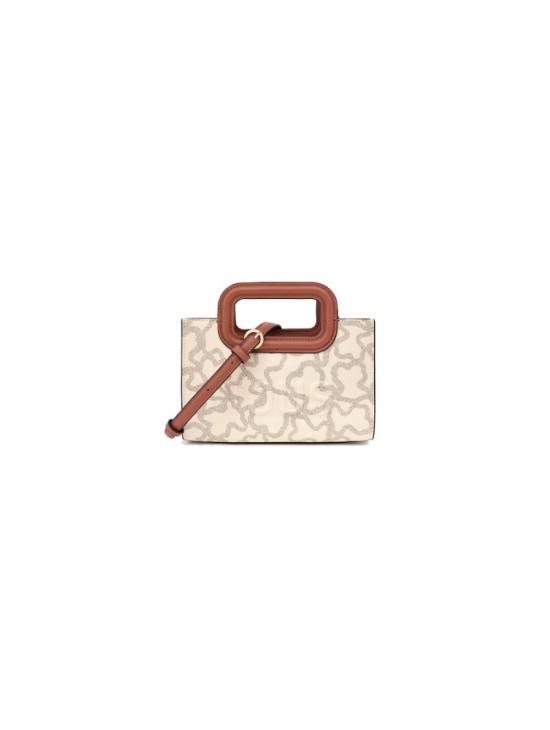 Mini Bandolera Tous Kaos Icon Beige 2001936803 | Joyería Parejo