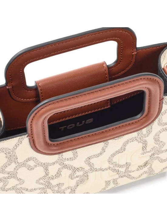 Mini Bandolera Tous Kaos Icon Beige 2001936803 | Joyería Parejo