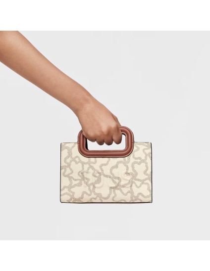 Mini Bandolera Tous Kaos Icon Beige 2001936803 | Joyería Parejo