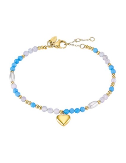 Pulsera Lotus Style Mujer LS2553-2/3 Acero Dorado | Joyería Parejo