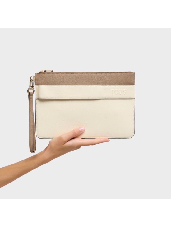 Bolso de Mano Tous Audree Saffiano 2002360901 | Joyería Parejo