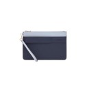 Bolso de Mano Tous Audree Saffiano Azul y Gris 2002360933