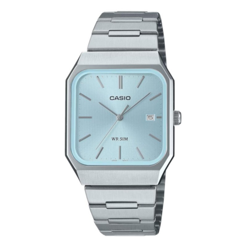 Reloj Casio Unisex MTP-B185D-2A2VDF Esfera Azul | Joyería Parejo