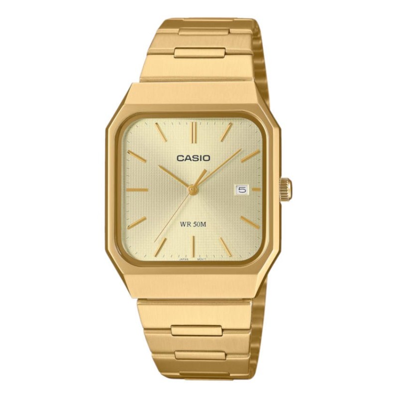 Reloj Casio Unisex MTP-B185G-9AVDF Dorado | Joyería Parejo