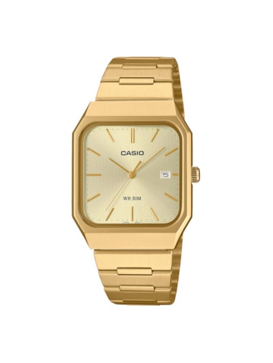 Reloj Casio Unisex MTP-B185G-9AVDF Dorado | Joyería Parejo