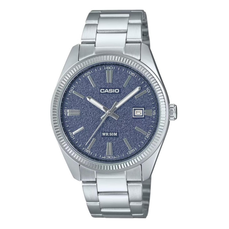 Reloj Casio Hombre MTP-1302DA-2A1VDF Acero Azul | Joyería Parejo