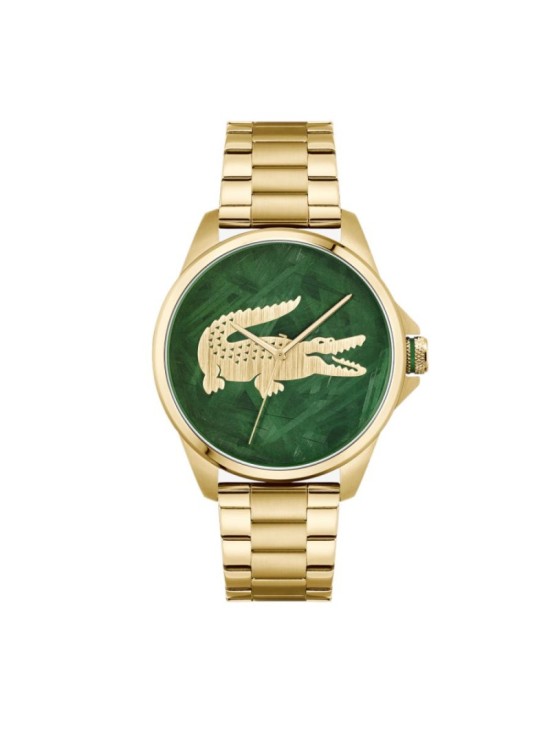 Reloj Lacoste Hombre 2011394 Dorado Esfera Verde | Joyería Parejo