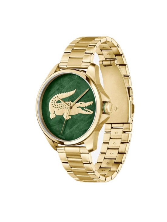 Reloj Lacoste Hombre 2011394 Dorado Esfera Verde | Joyería Parejo