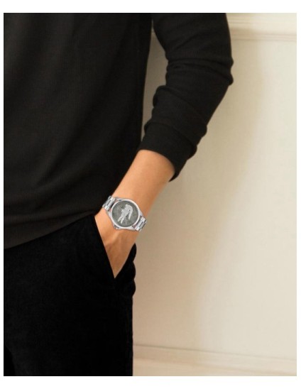 Reloj Lacoste Hombre 2011393 Plateado Esfera Gris | Joyería Parejo