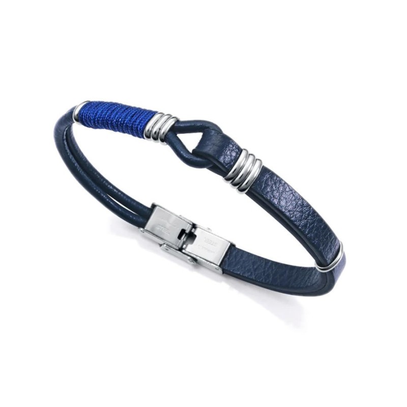 Pulsera Viceroy Fashion Hombre - Piel Azul | Joyería Parejo