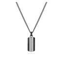 Collar Viceroy 14119C01010 Hombre IP Negro - Placa