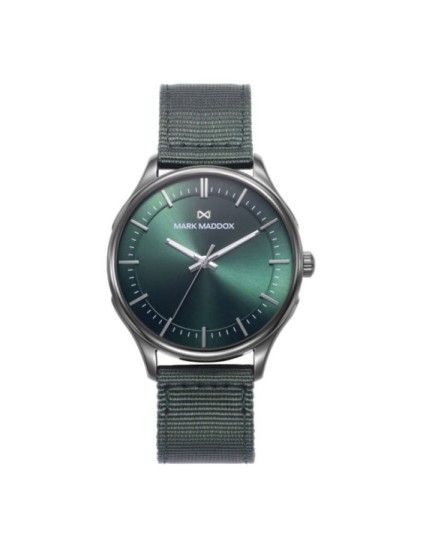 Reloj Mark Maddox HC1008-67 Hombre Nylon Verde | Joyería Parejo