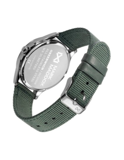 Reloj Mark Maddox HC1008-67 Hombre Nylon Verde | Joyería Parejo