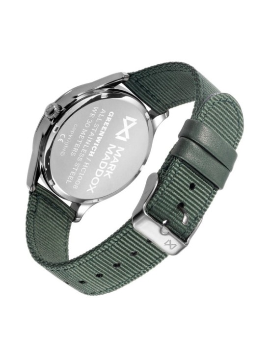 Reloj Mark Maddox HC1008-67 Hombre Nylon Verde | Joyería Parejo