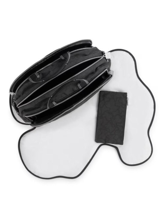 Bolsa de Bebé Tous 2000901647 Catri Kaos Negro | Joyería Parejo