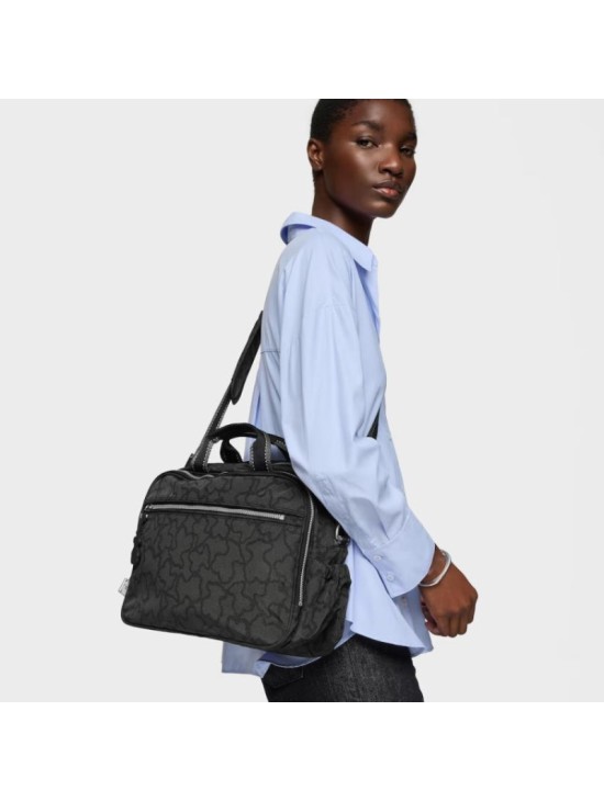 Bolsa de Bebé Tous 2000901647 Catri Kaos Negro | Joyería Parejo