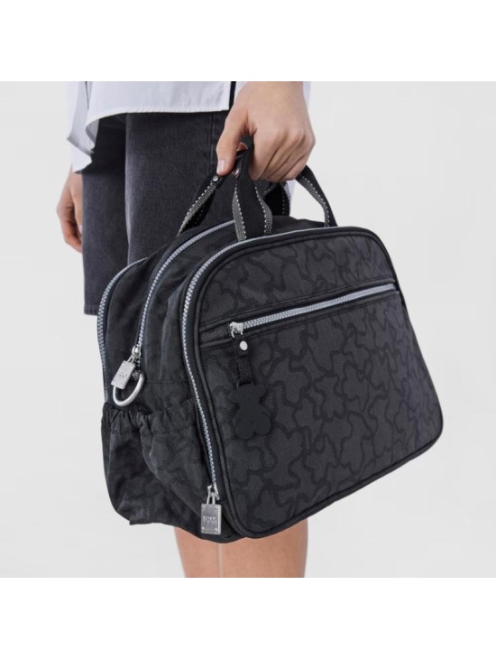 Bolsa de Bebé Tous 2000901647 Catri Kaos Negro | Joyería Parejo