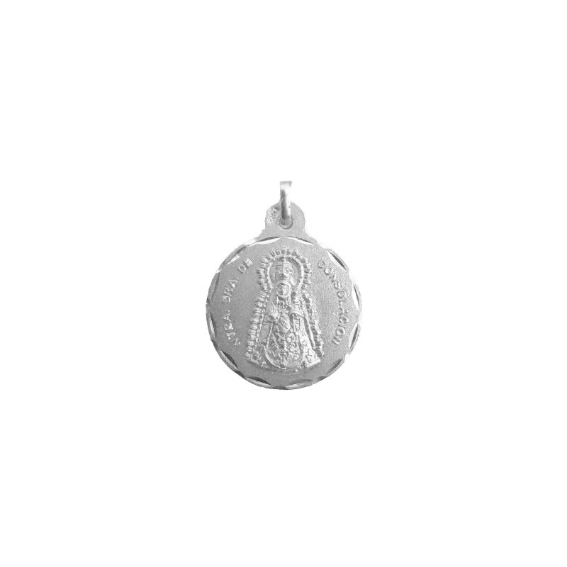 Medalla Virgen de Consolación de Utrera 21 mm Plata | Joyería Parejo