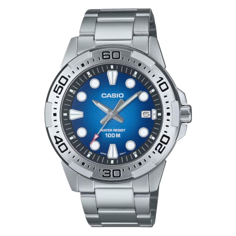 Reloj Casio MTD-140D-3AVDF Hombre Azul | Joyería Parejo