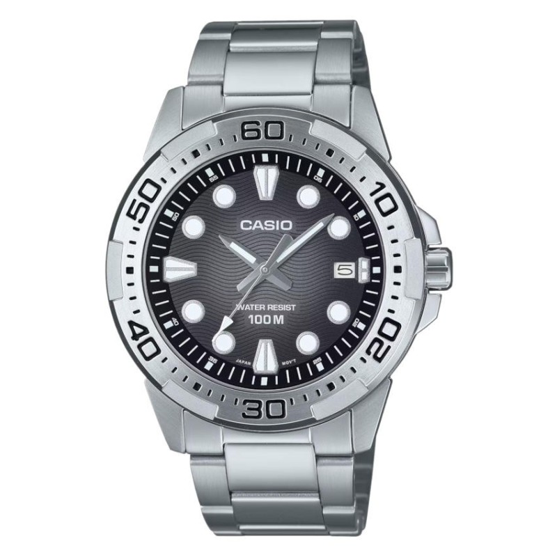 Reloj Casio MTD-140D-1AVDF Hombre Negro | Joyería Parejo