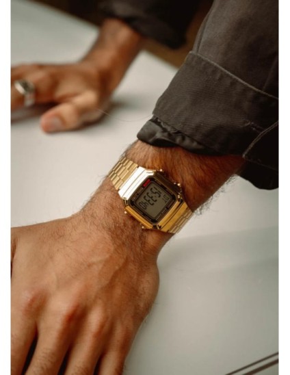 Reloj Casio A178WGA-1ADF Dorado Vintage Digital | Joyería Parejo