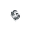 Anillo Viceroy Fashion 75193A02400 Hombre Acero - Cruz Negra