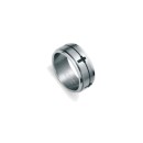 Anillo Viceroy Fashion 75193A02600 Hombre Acero Grabado - Cruz Negra