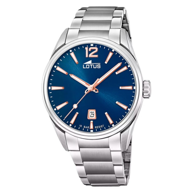 Reloj Lotus 18692/2 Hombre Acero Esfera Azul | Joyería Parejo