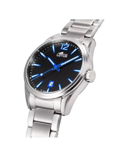 Reloj Lotus 18692/6 Hombre Acero Esfera Negra | Joyería Parejo