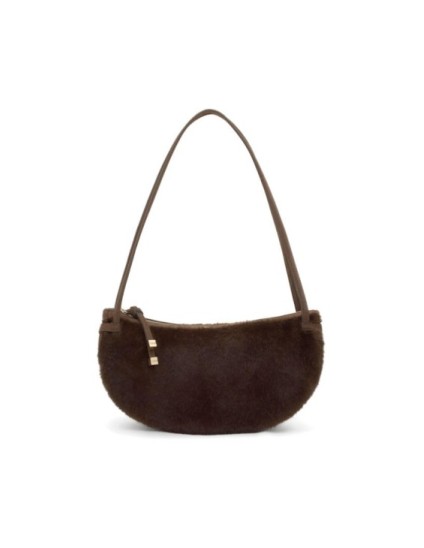 Bolso de Hombro Tous Halfmoon 2002359044 Marrón | Joyería Parejo