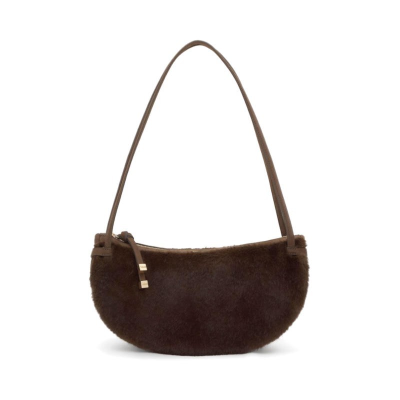 Bolso de Hombro Tous Halfmoon 2002359044 Marrón | Joyería Parejo