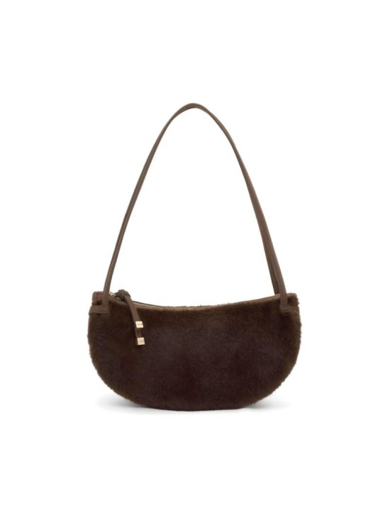 Bolso de Hombro Tous Halfmoon 2002359044 Marrón | Joyería Parejo