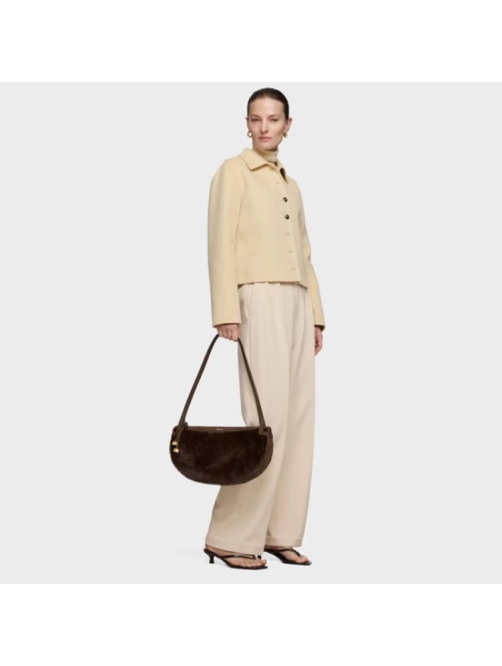 Bolso de Hombro Tous Halfmoon 2002359044 Marrón | Joyería Parejo