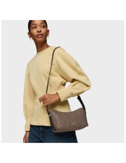 Bandolera Mediana Tous Marrón Kaos Mini Lines | Joyería Parejo