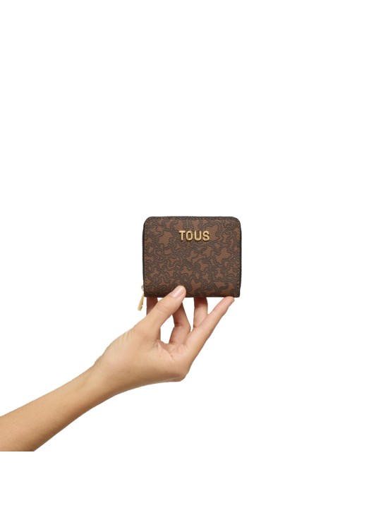 Monedero Tous Marrón Kaos Mini Lines 2002380543 | Joyería Parejo