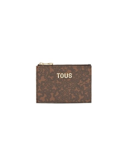 Monedero Tarjetero Tous Marrón Kaos Mini Lines | Joyería Parejo