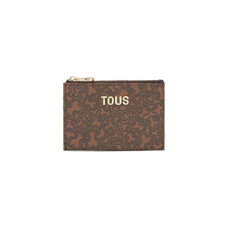 Monedero Tarjetero Tous Marrón Kaos Mini Lines | Joyería Parejo