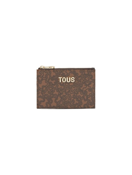 Monedero Tarjetero Tous Marrón Kaos Mini Lines | Joyería Parejo