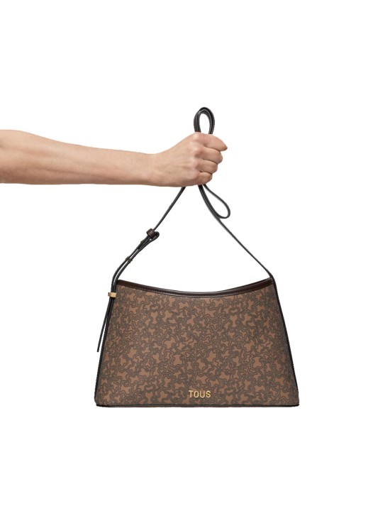 Bandolera Grande Tous Marrón Kaos Mini Lines | Joyería Parejo