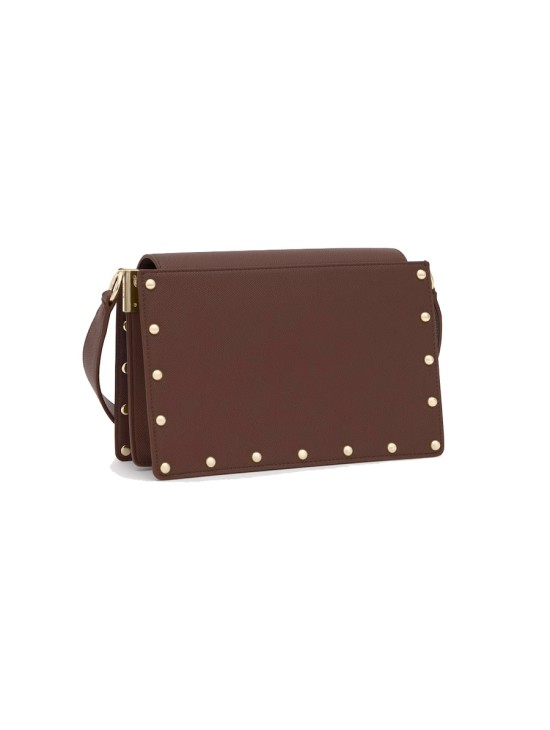 Bandolera Mediana Tous Marrón Audree Studs | Joyería Parejo