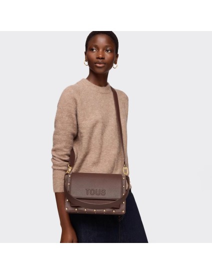 Bandolera Mediana Tous Marrón Audree Studs | Joyería Parejo