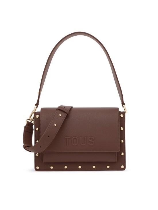 Bandolera Mediana Tous Marrón Audree Studs | Joyería Parejo