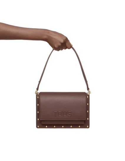Bandolera Mediana Tous Marrón Audree Studs | Joyería Parejo
