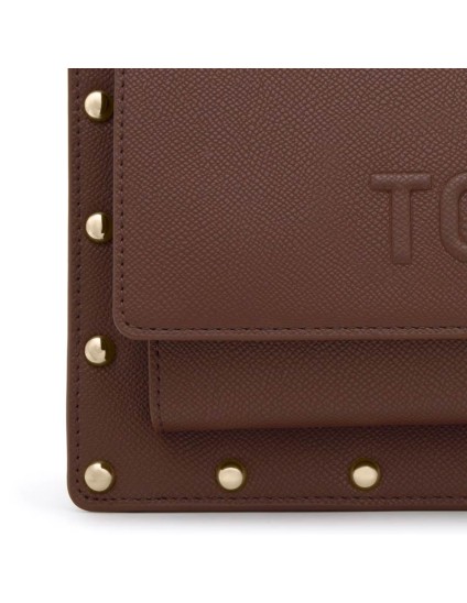 Bandolera Mediana Tous Marrón Audree Studs | Joyería Parejo