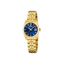 Reloj Lotus Mujer 18993/5 Dorado Azul Calendario