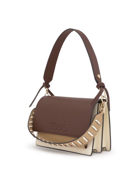 Bandolera Mediana Tous Marrón Audree Saffiano | Joyería Parejo