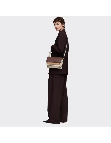 Bandolera Mediana Tous Marrón Audree Saffiano | Joyería Parejo