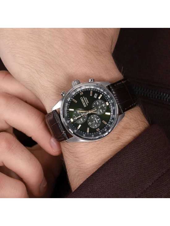 Reloj Seiko SSB385P1 Hombre Cronógrafo de Acero | Joyería Parejo