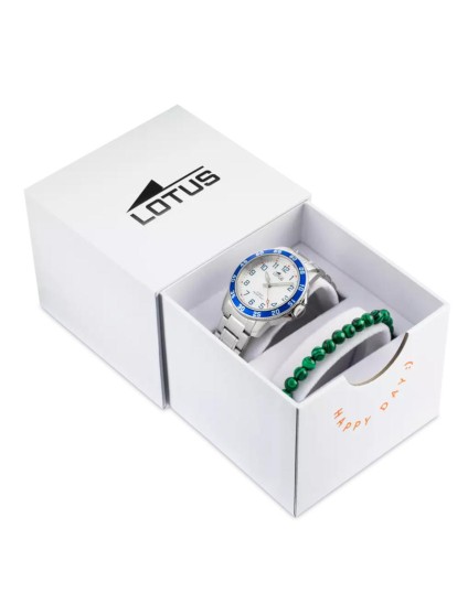 Reloj Lotus 18786/5 Niño Esfera Blanca con Pulsera | Joyería Parejo